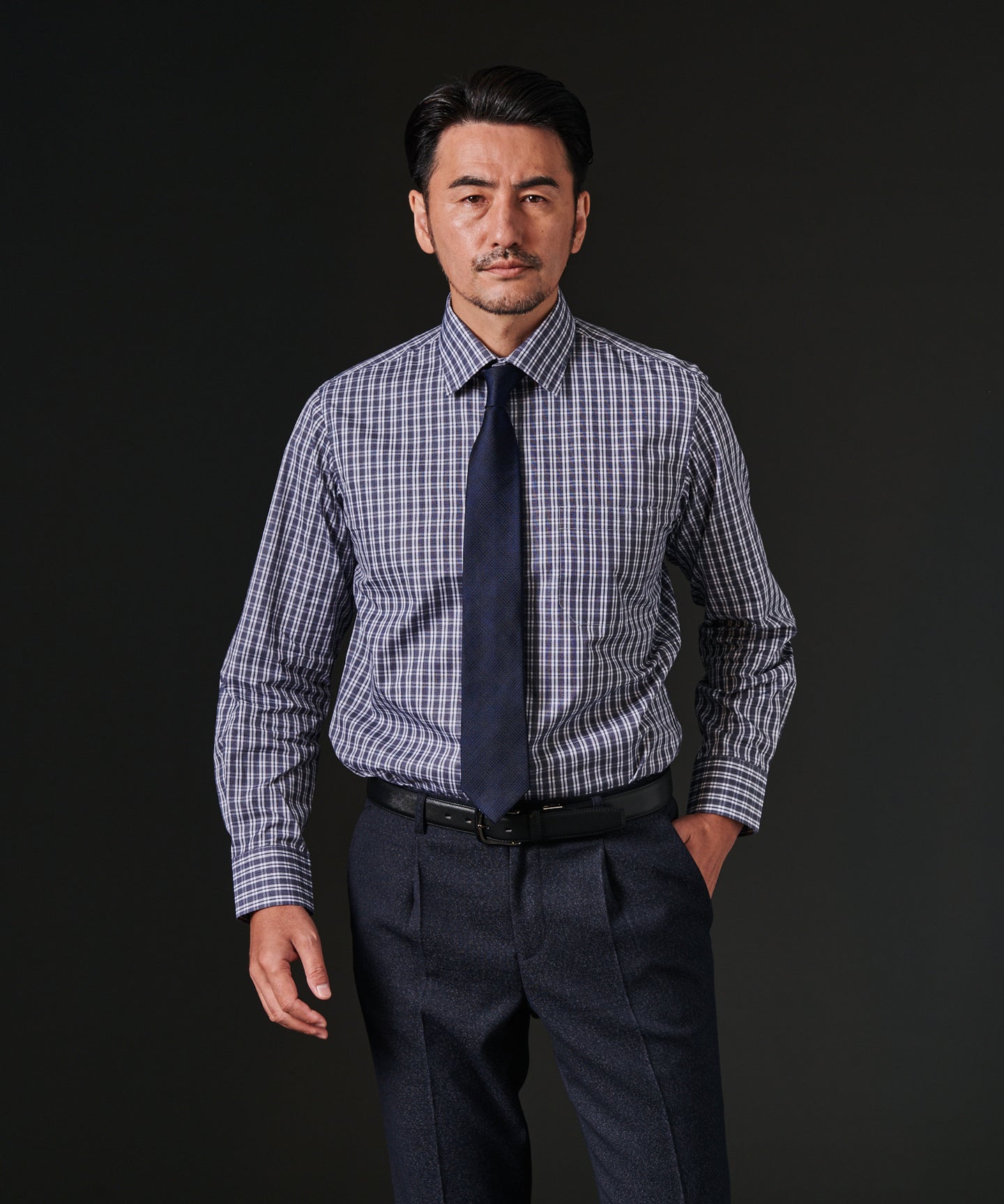 HIROKO KOSHINO 地柄ネクタイ